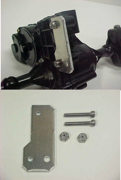 Tamiya Clod Clodbuster Carbon rear steering lock out kit